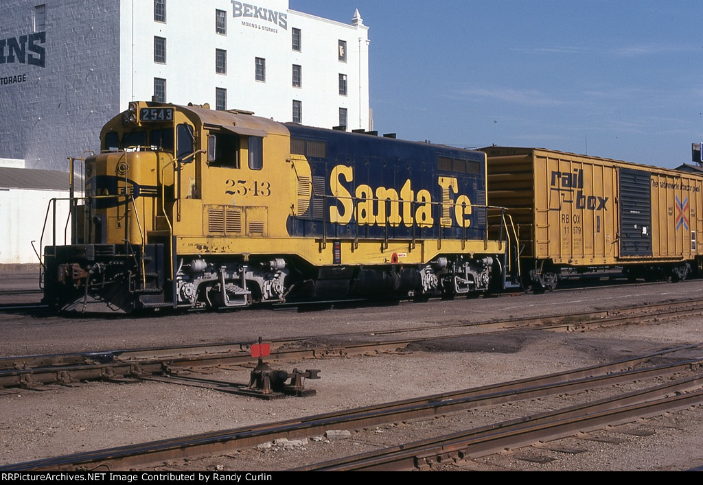 ATSF 2543 at San Diego